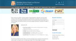 Desktop Screenshot of manhattanmedicalweightlossphysician.com