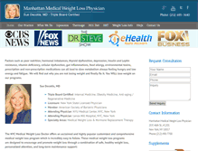 Tablet Screenshot of manhattanmedicalweightlossphysician.com